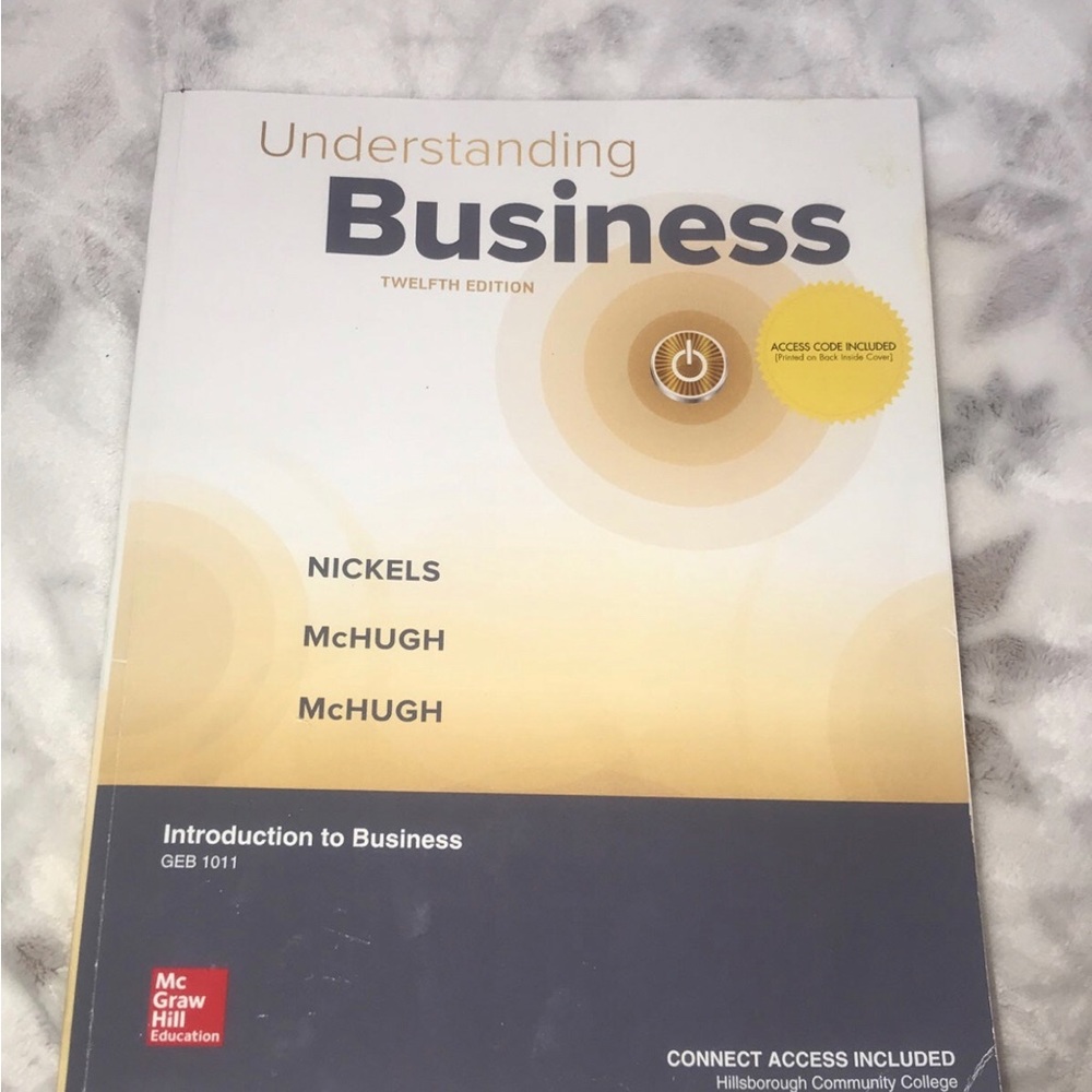 Understanding Business 12th edition McGraw Hill Textbook